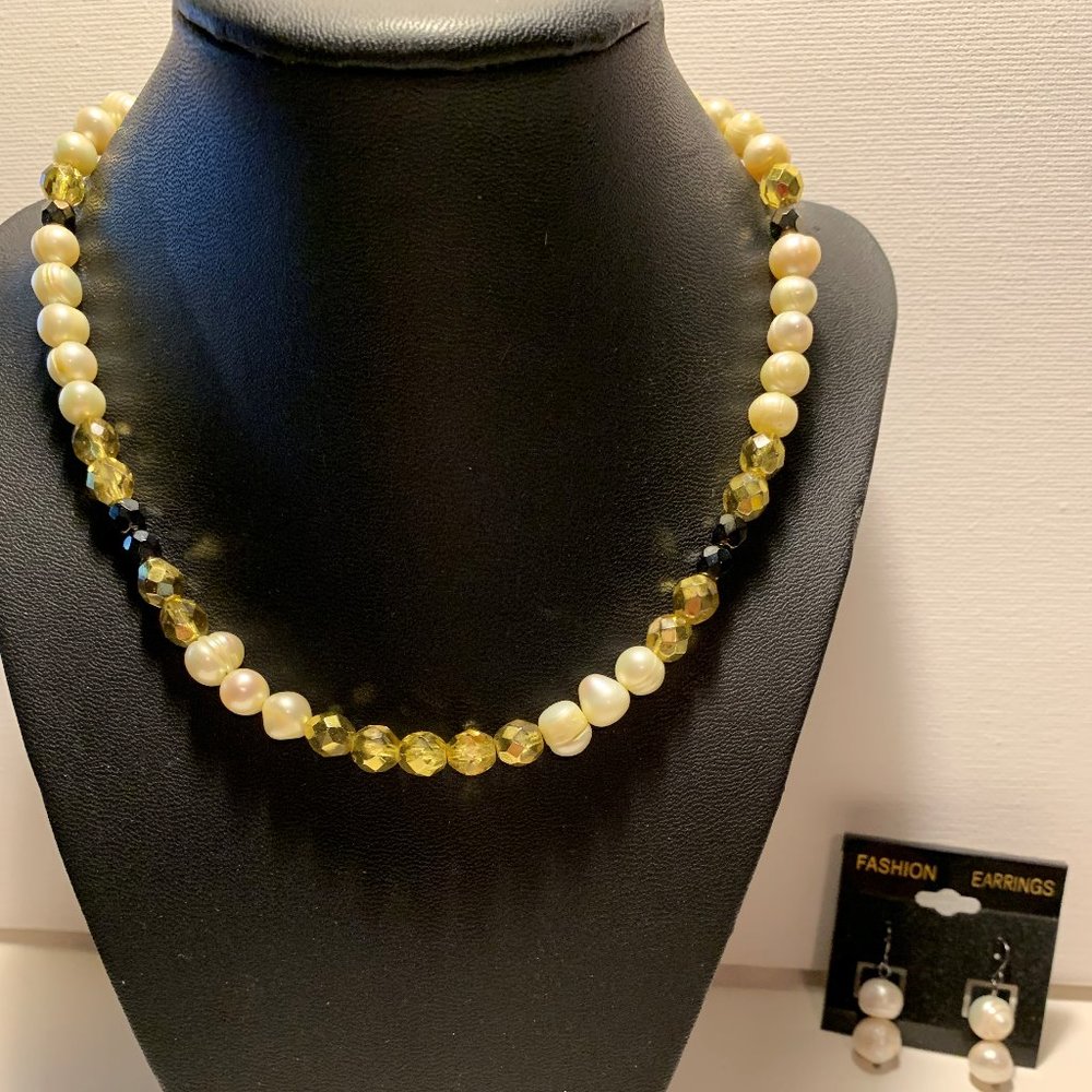 Pearl Necklace Faux Fashion